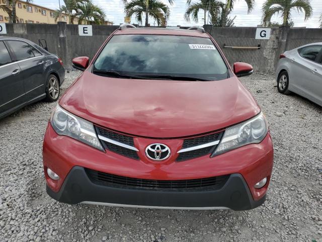 TOYOTA RAV4 2013 Czerwony