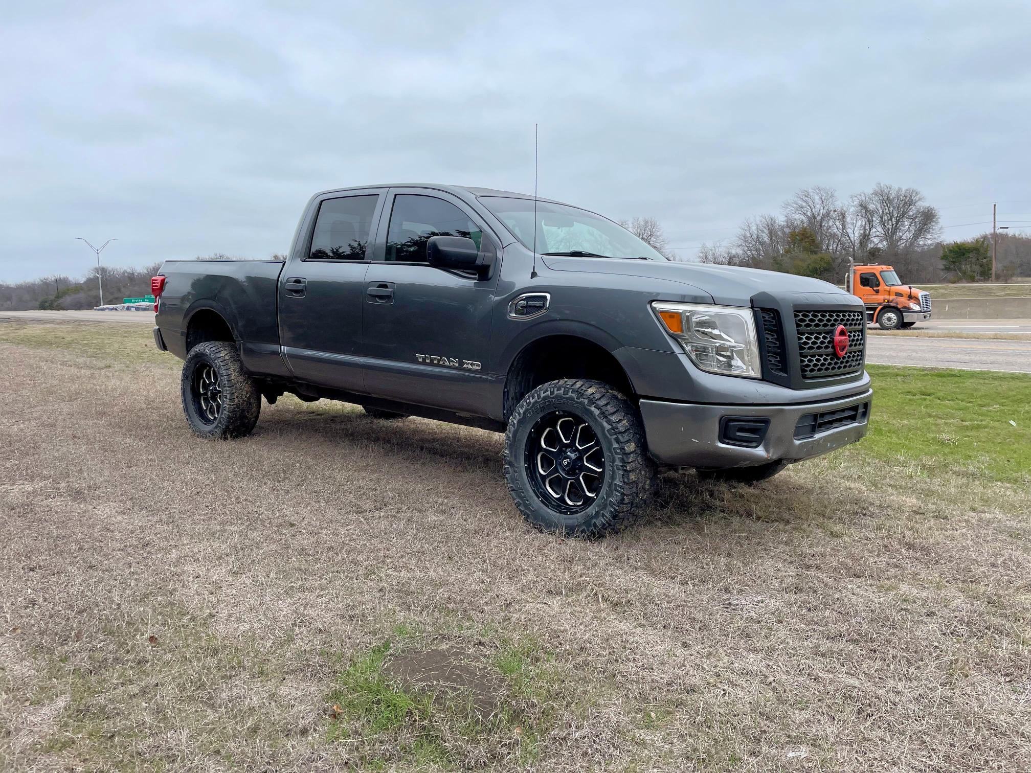 2016 Nissan Titan Xd S за продажба в Grand Prairie, TX - Side