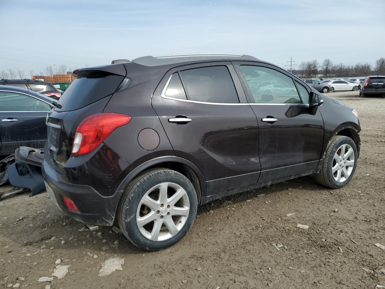 2015 BUICK ENCORE with FRONT END damage, VIN KL4CJGSB8FB264480