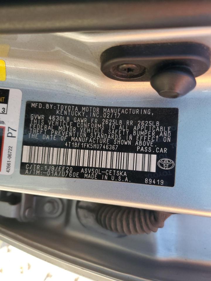2017 Toyota Camry - Image 12