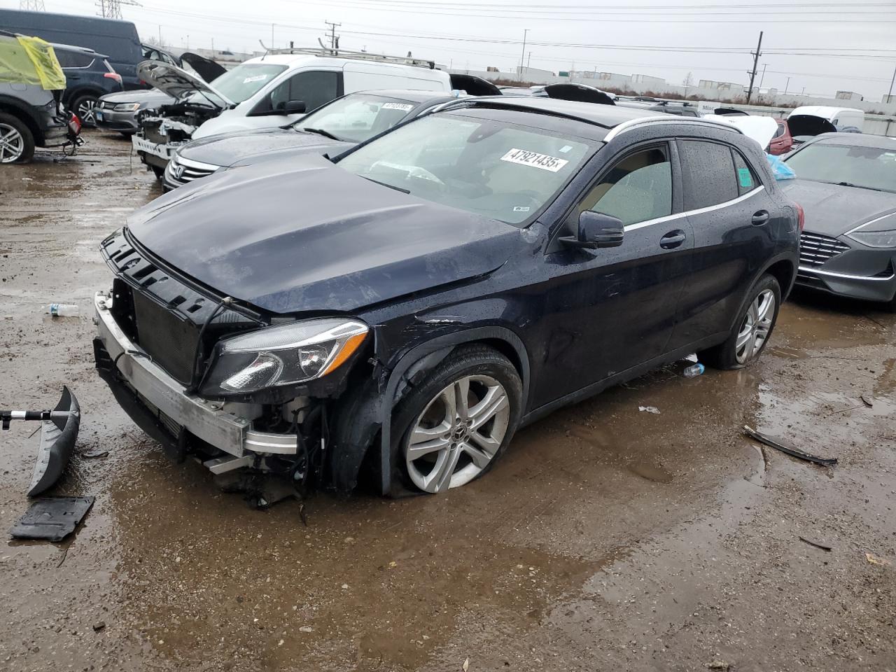 2018 Mercedes-Benz Gla 250 4Matic de vânzare în Elgin, IL - Front End