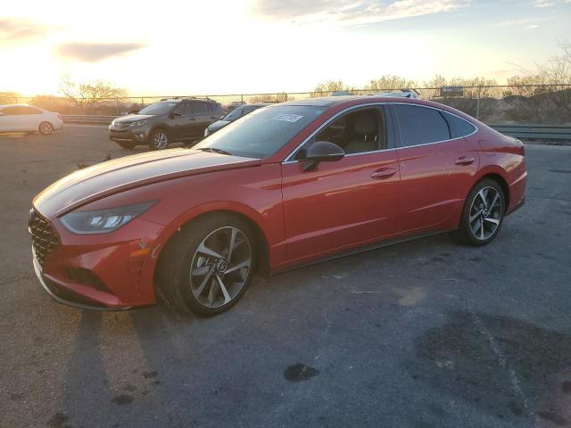  HYUNDAI SONATA 2021 Красный