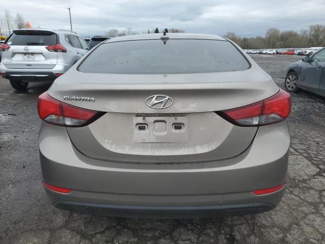  HYUNDAI ELANTRA 2016 Brown