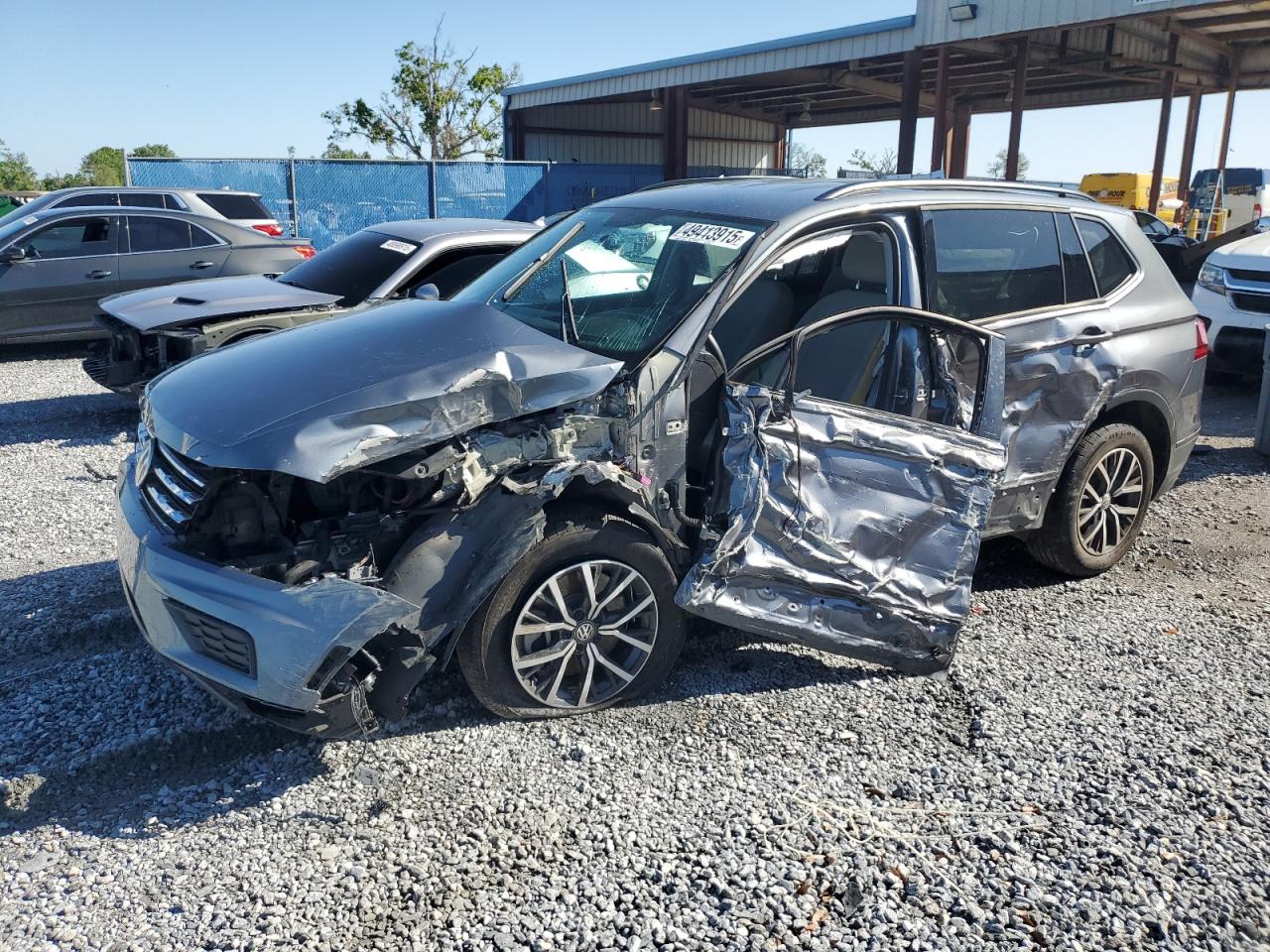 2021 Volkswagen Tiguan S for Sale in Riverview, FL - Side