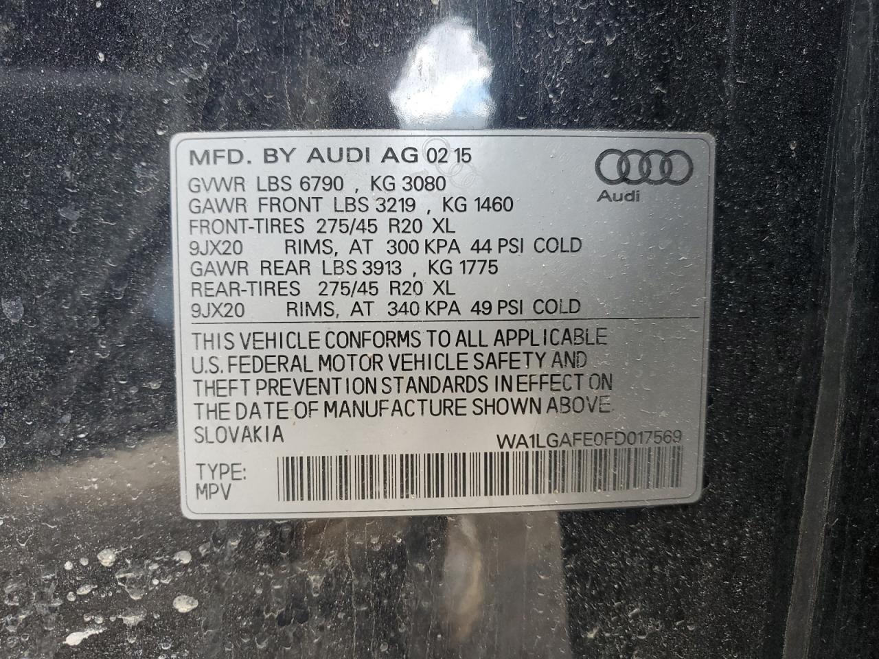 2015 Audi Q7 - Image 13