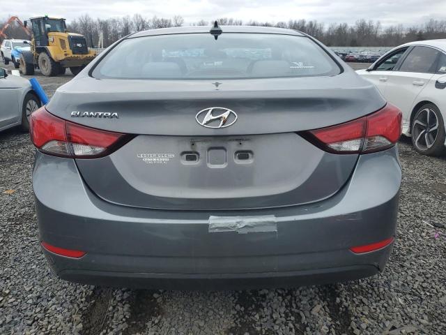  HYUNDAI ELANTRA 2016 Серый