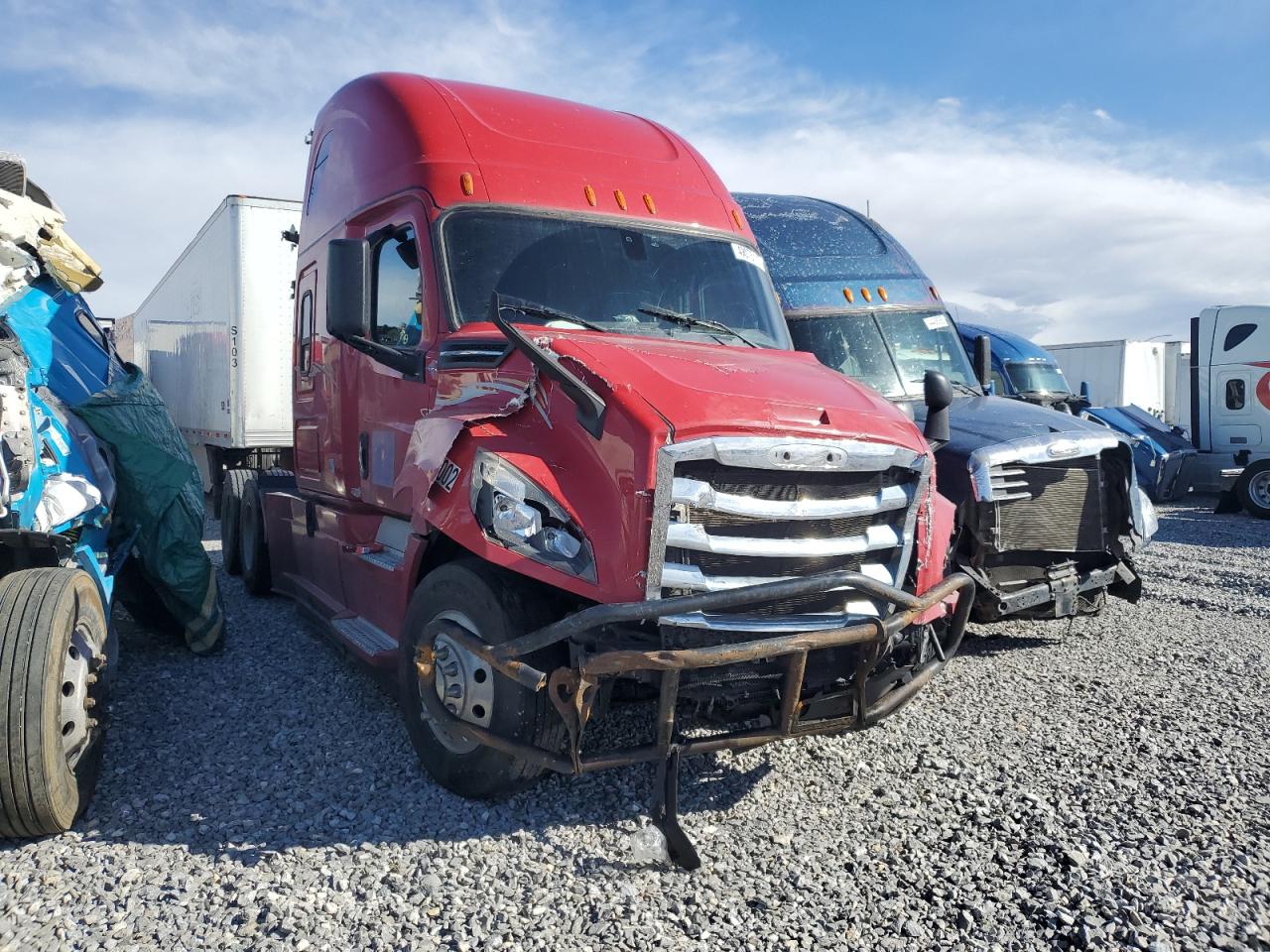 2020 Freightliner Cascadia 126 Semi Truck იყიდება North Las Vegas-ში, NV - All Over
