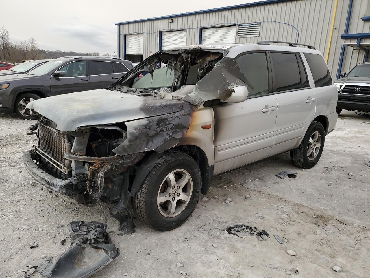 2006 Honda Pilot Ex за продажба в Cahokia Heights, IL - Burn