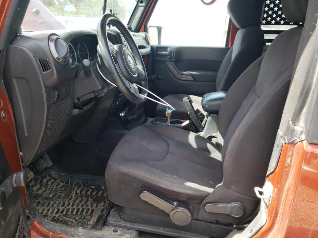 Позашляховики JEEP WRANGLER 2014 Оранжевий