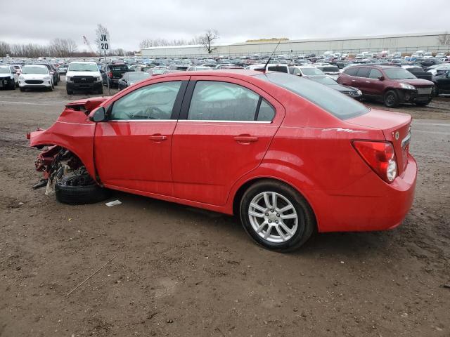  CHEVROLET SONIC 2012 Червоний