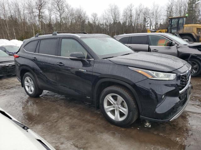  TOYOTA HIGHLANDER 2021 Czarny