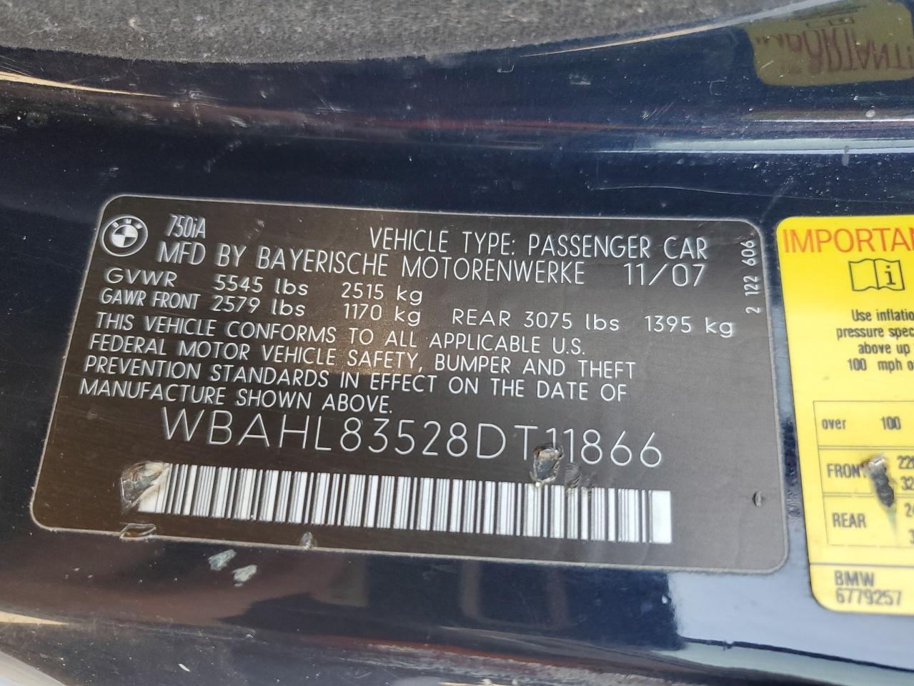 2008 BMW 7er - Image 12