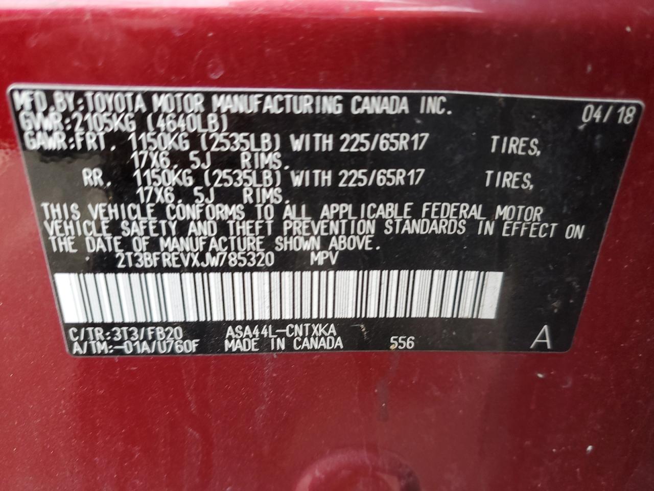 2018 Toyota RAV 4 - Image 15