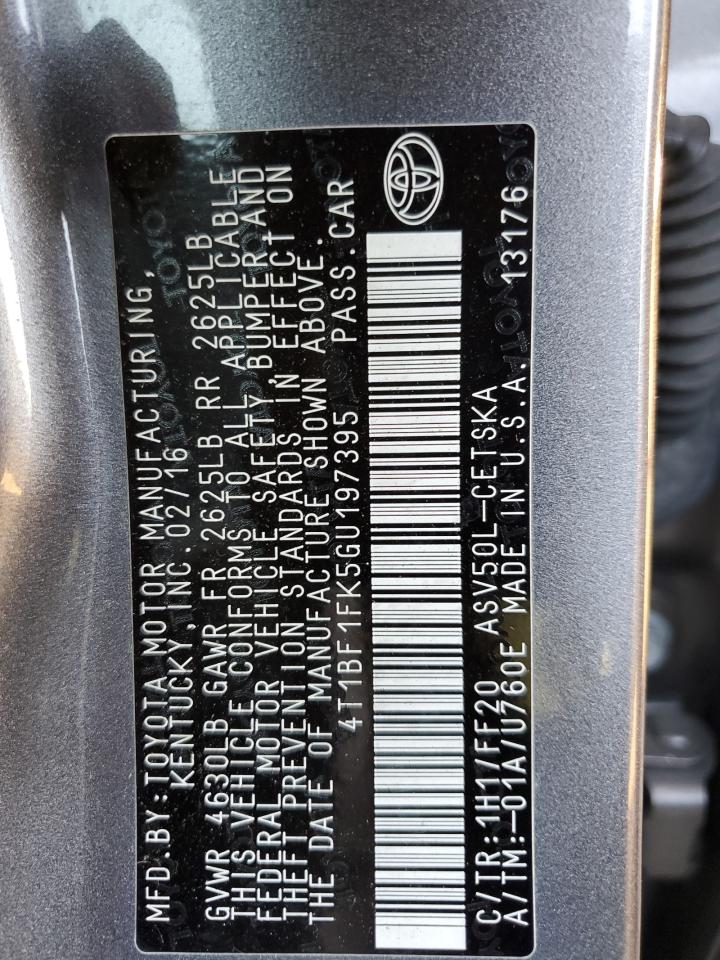 2016 Toyota Camry - Image 12
