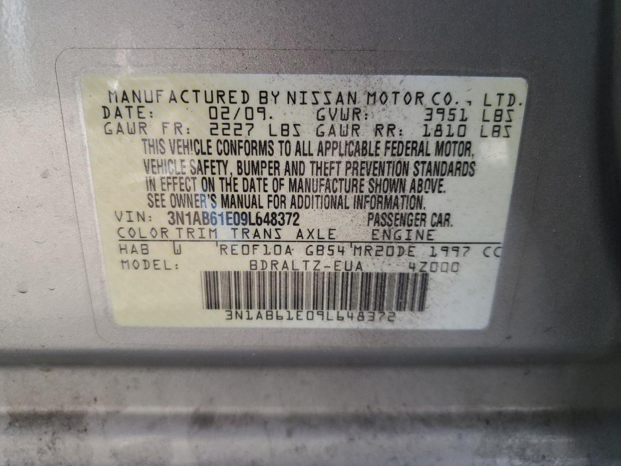 2009 Nissan Sentra - Image 14