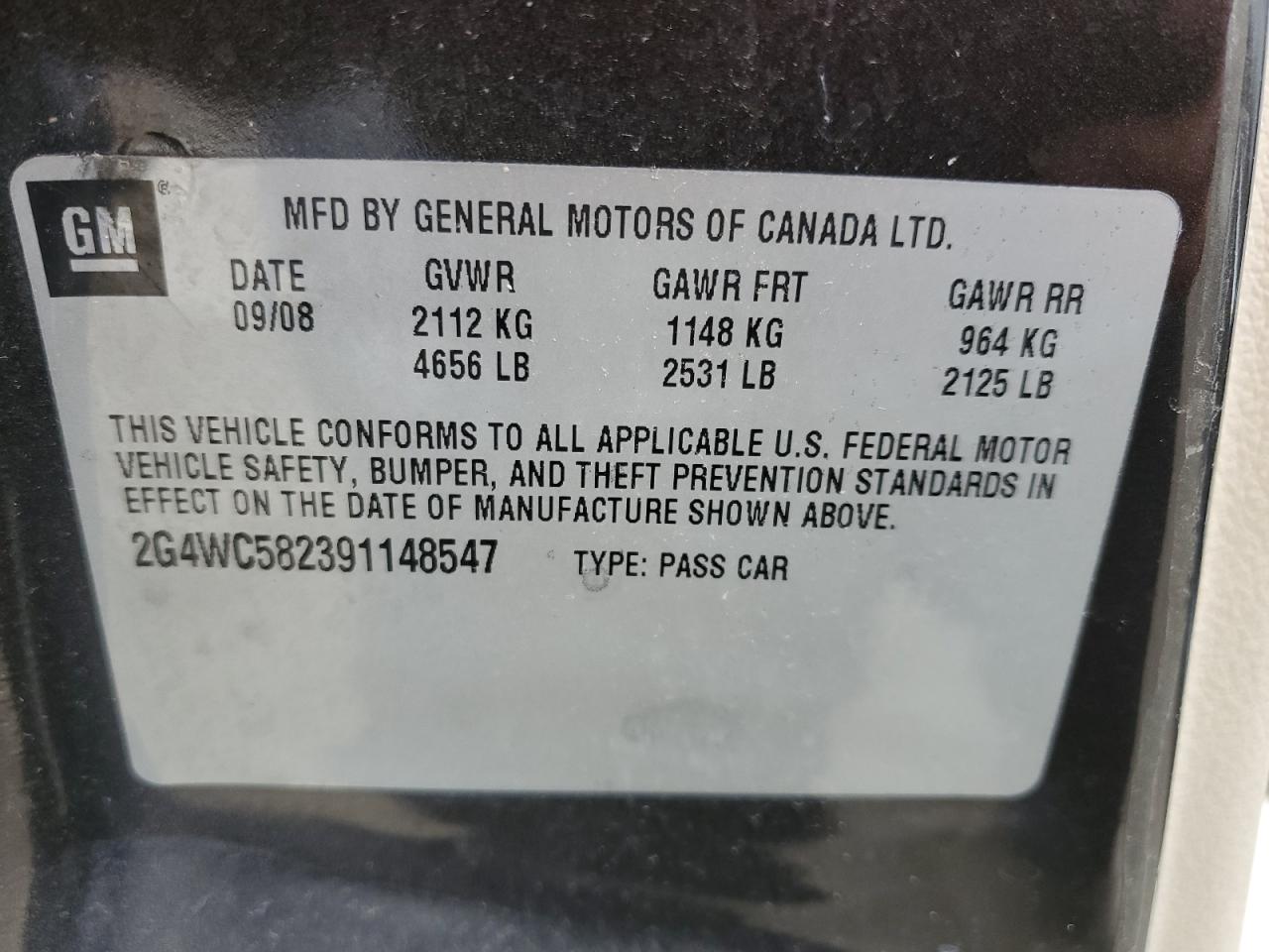 2009 Buick LaCrosse - Image 12