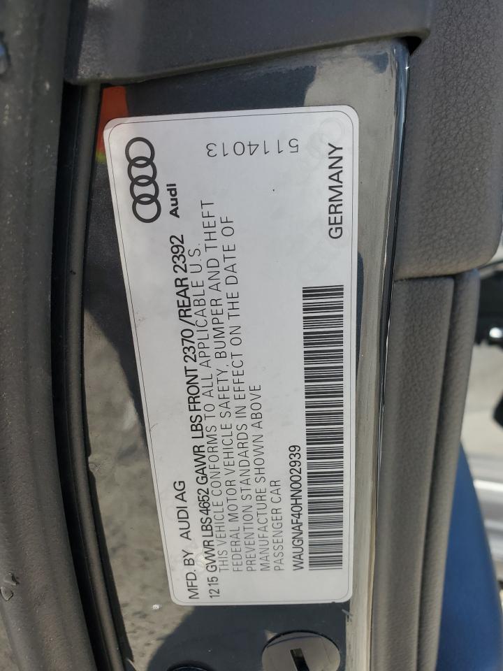 2017 Audi A4 - Image 13