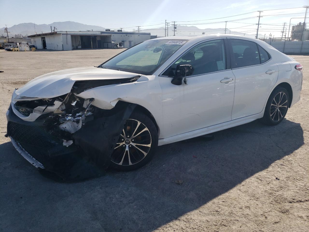 2020 Toyota Camry Se en Venta en Sun Valley, CA - Front End