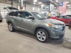 2016 Toyota Highlander Limited продається в Blaine, MN - Rear End