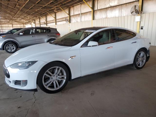  TESLA MODEL S 2015 White