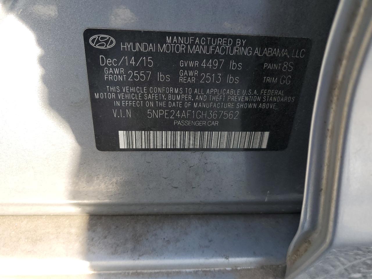 2016 Hyundai Sonata - Image 12