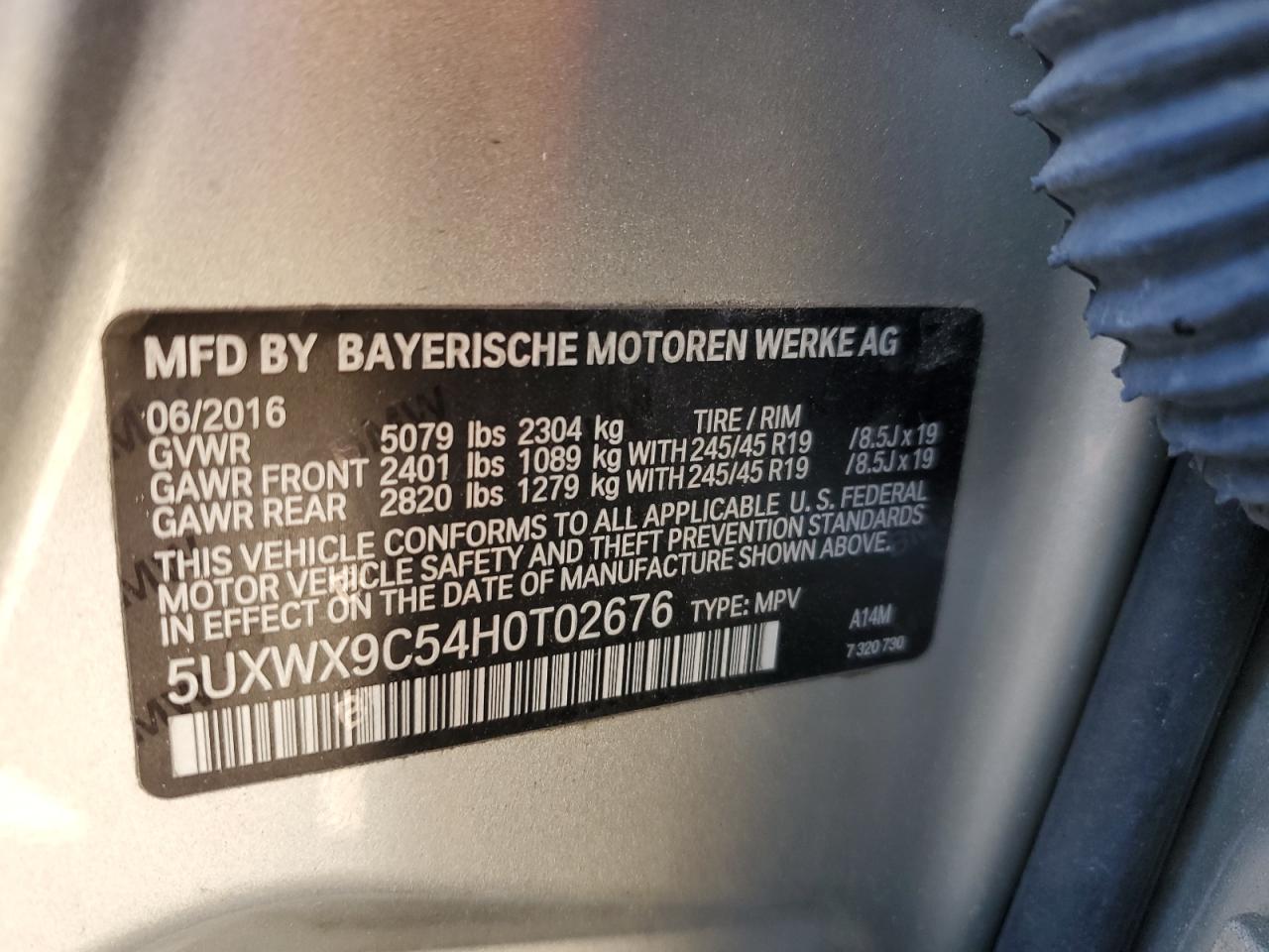 2017 BMW X3 - Image 13