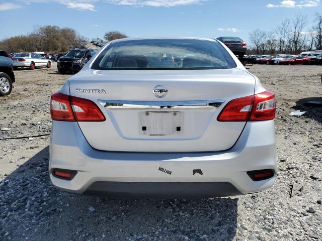  NISSAN SENTRA 2016 Сріблястий