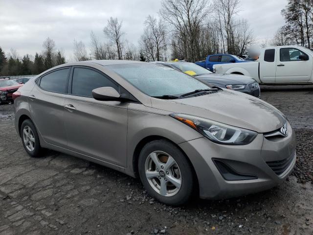  HYUNDAI ELANTRA 2016 Brown