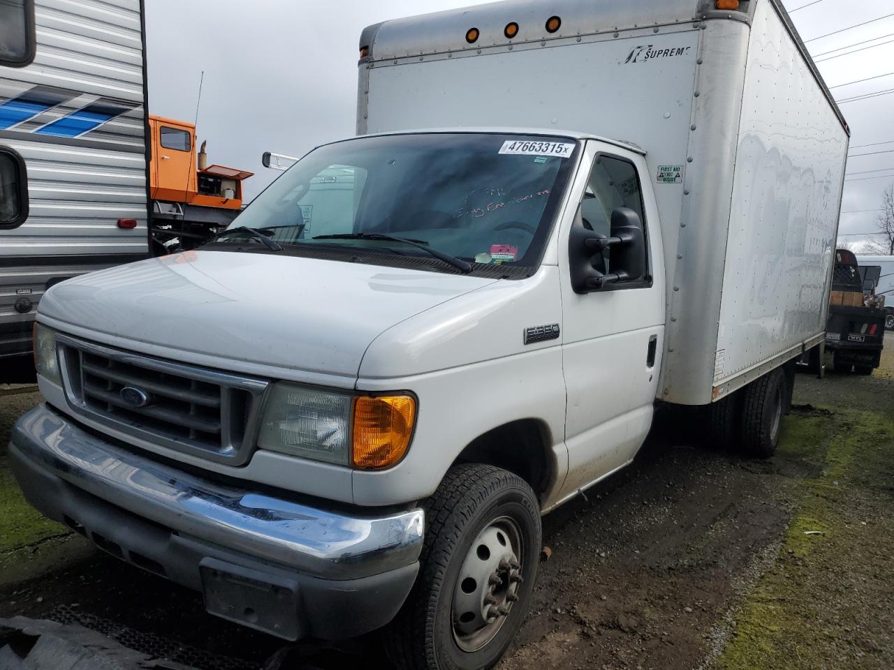 2007 Ford Econoline E350 Super Duty Cutaway Van for Sale in Eugene, OR - Burn - Engine