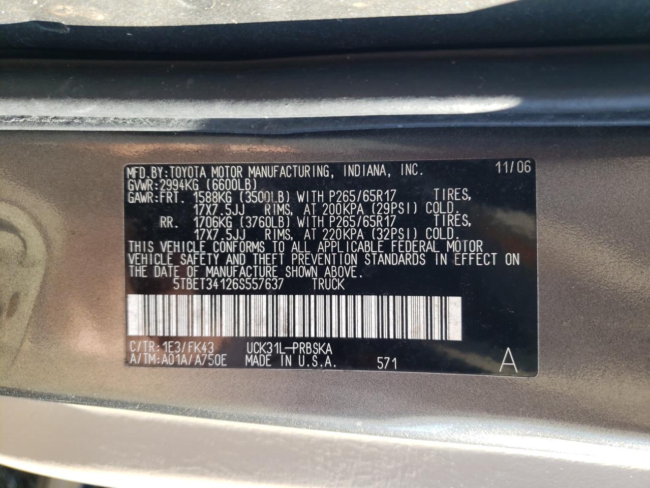 2006 Toyota Tundra - Image 12