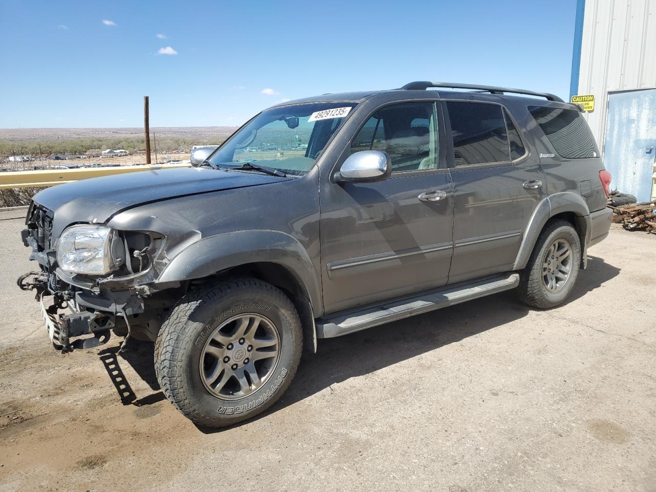 2007 Toyota Sequoia Limited للبيع في Albuquerque، NM - Front End