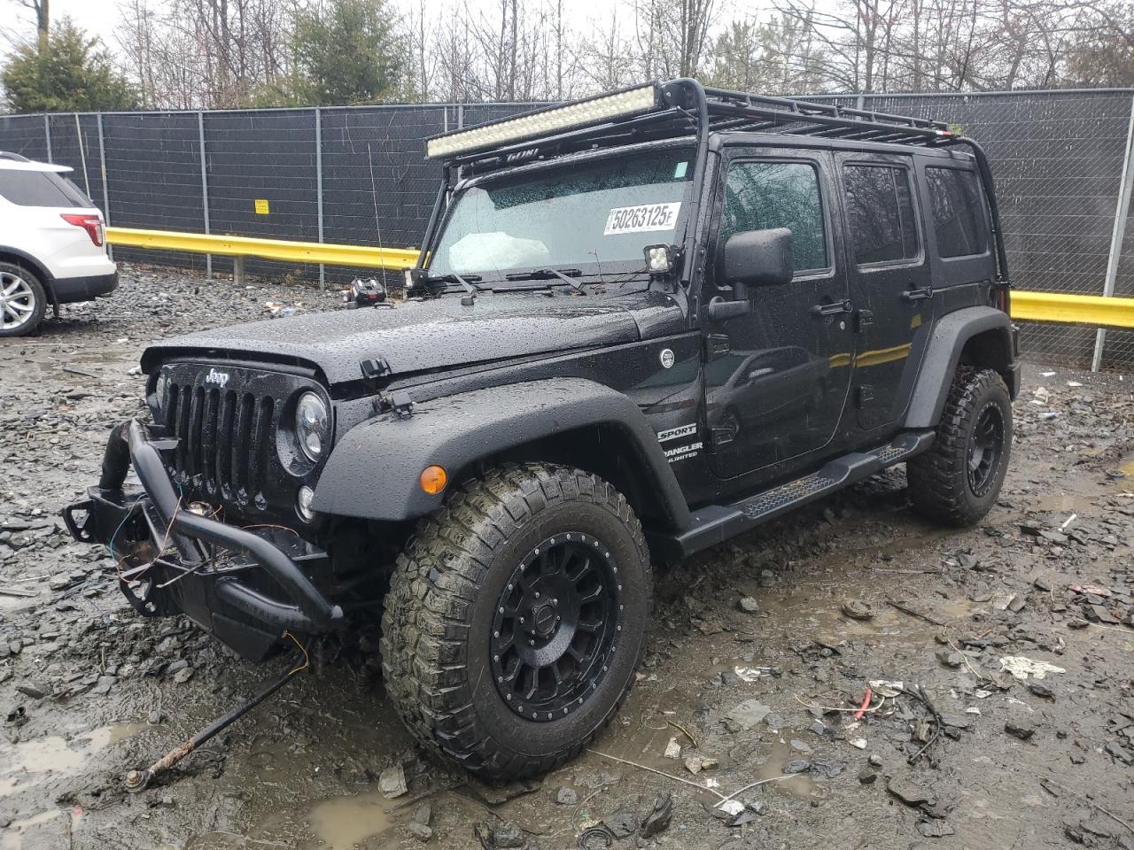2016 Jeep Wrangler Unlimited Sport zu verkaufen in Waldorf, MD - Front End