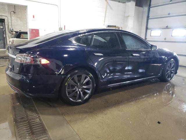 Хэтчбеки TESLA MODEL S 2013 Синий
