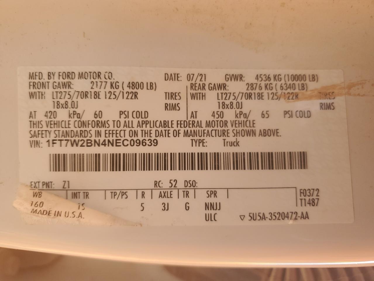 2022 Ford F250 - Image 13