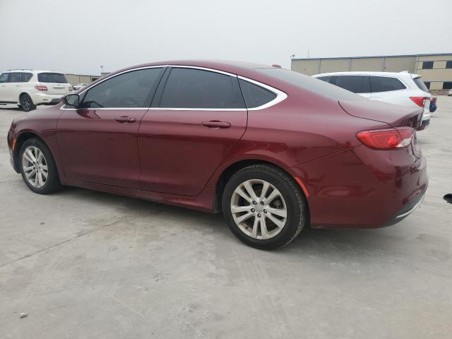 Sedans CHRYSLER 200 2016 Red