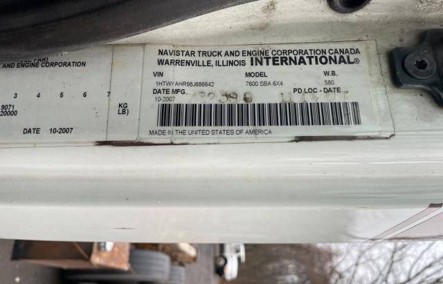 2008 INTERNATIONAL 7000 7600
