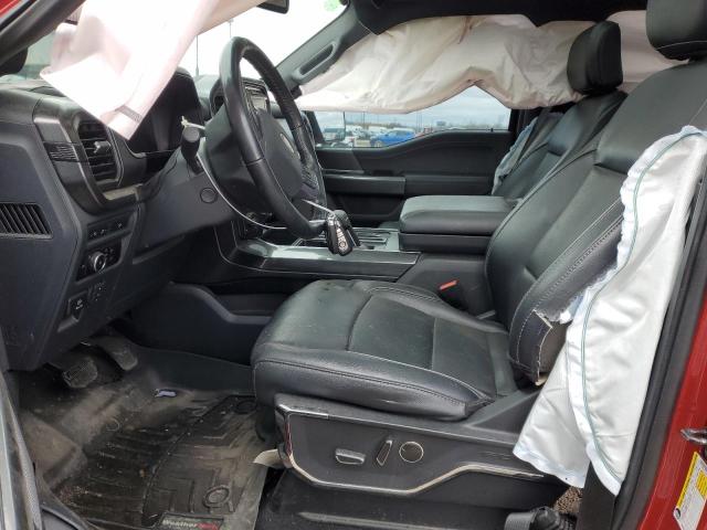  FORD F-150 2023 Червоний