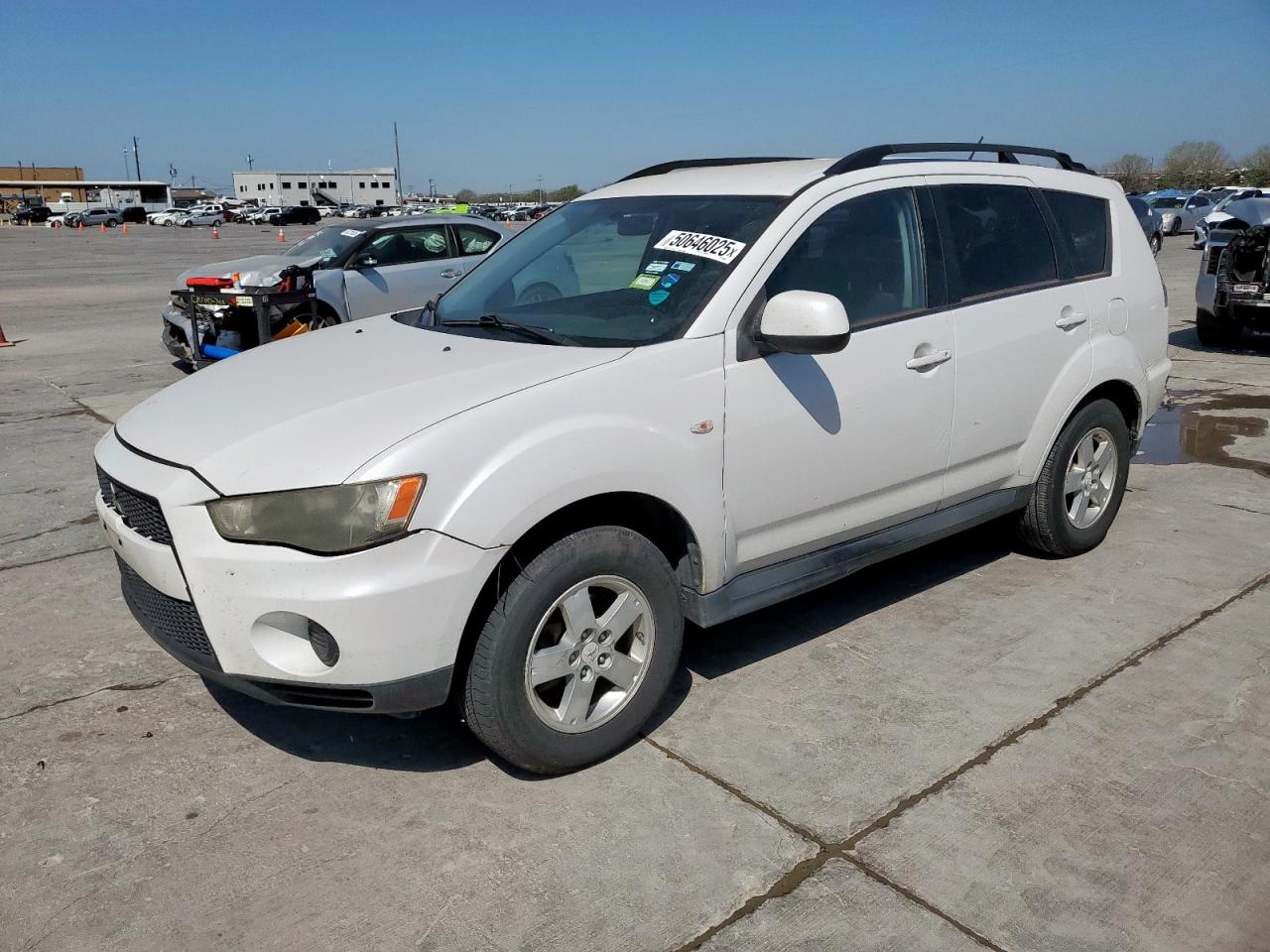 2010 Mitsubishi Outlander Es zu verkaufen in Grand Prairie, TX - Rear End