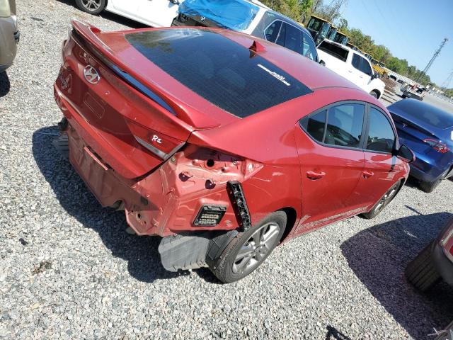  HYUNDAI ELANTRA 2017 Czerwony