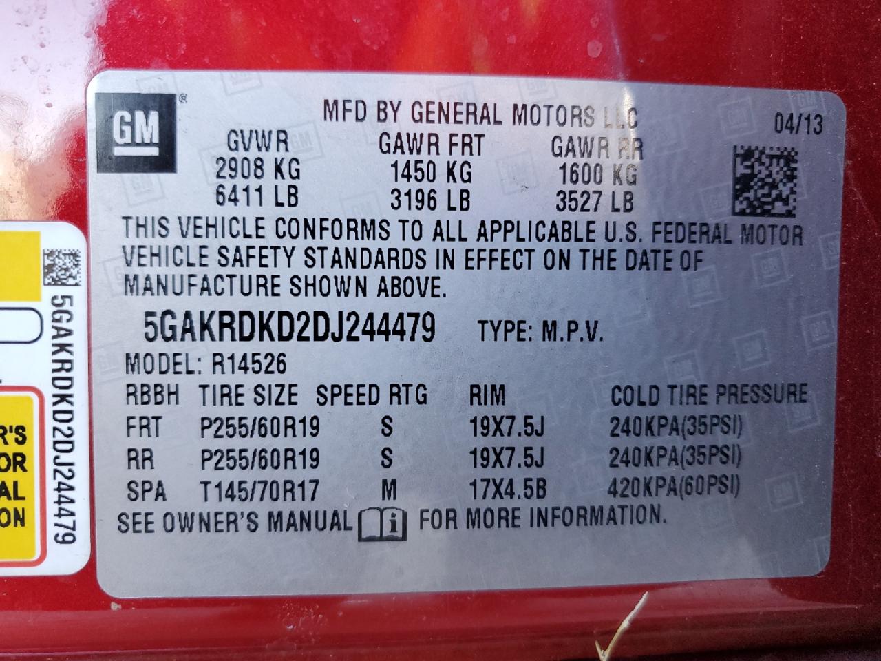 2013 Buick Enclave - Image 13