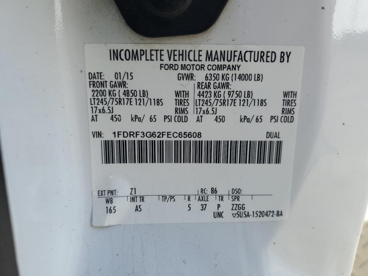 2015 Ford F350 - Image 13