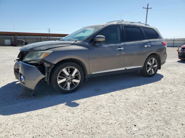  NISSAN PATHFINDER 2014 tan