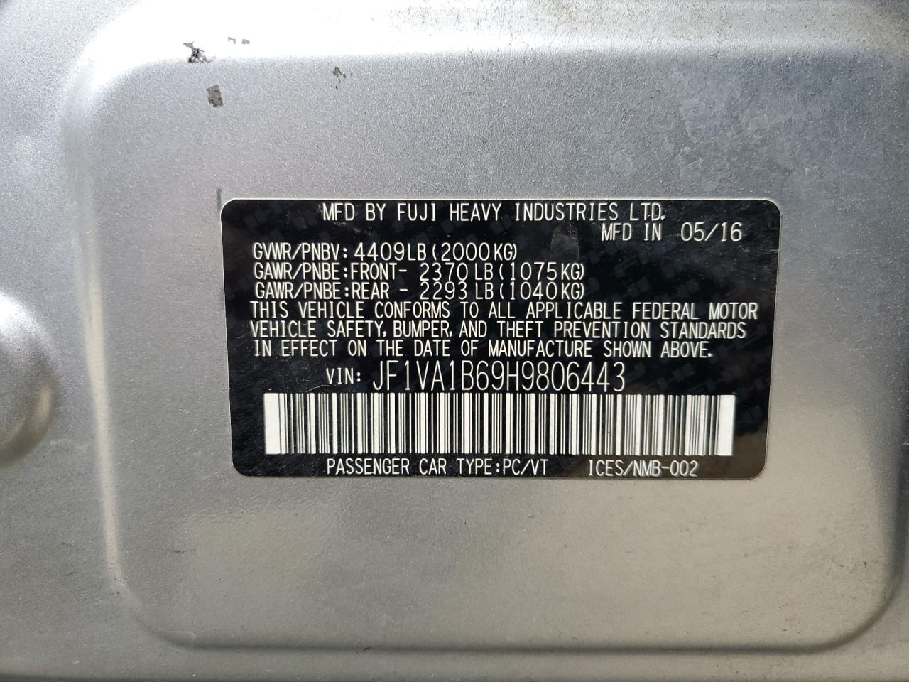 2017 Subaru WRX - Image 12