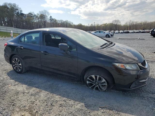 Sedans HONDA CIVIC 2014 Czarny