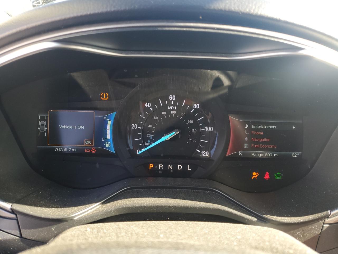 2019 Ford Fusion Sel VIN: 3FA6P0MU4KR185570 Lot: 48188335