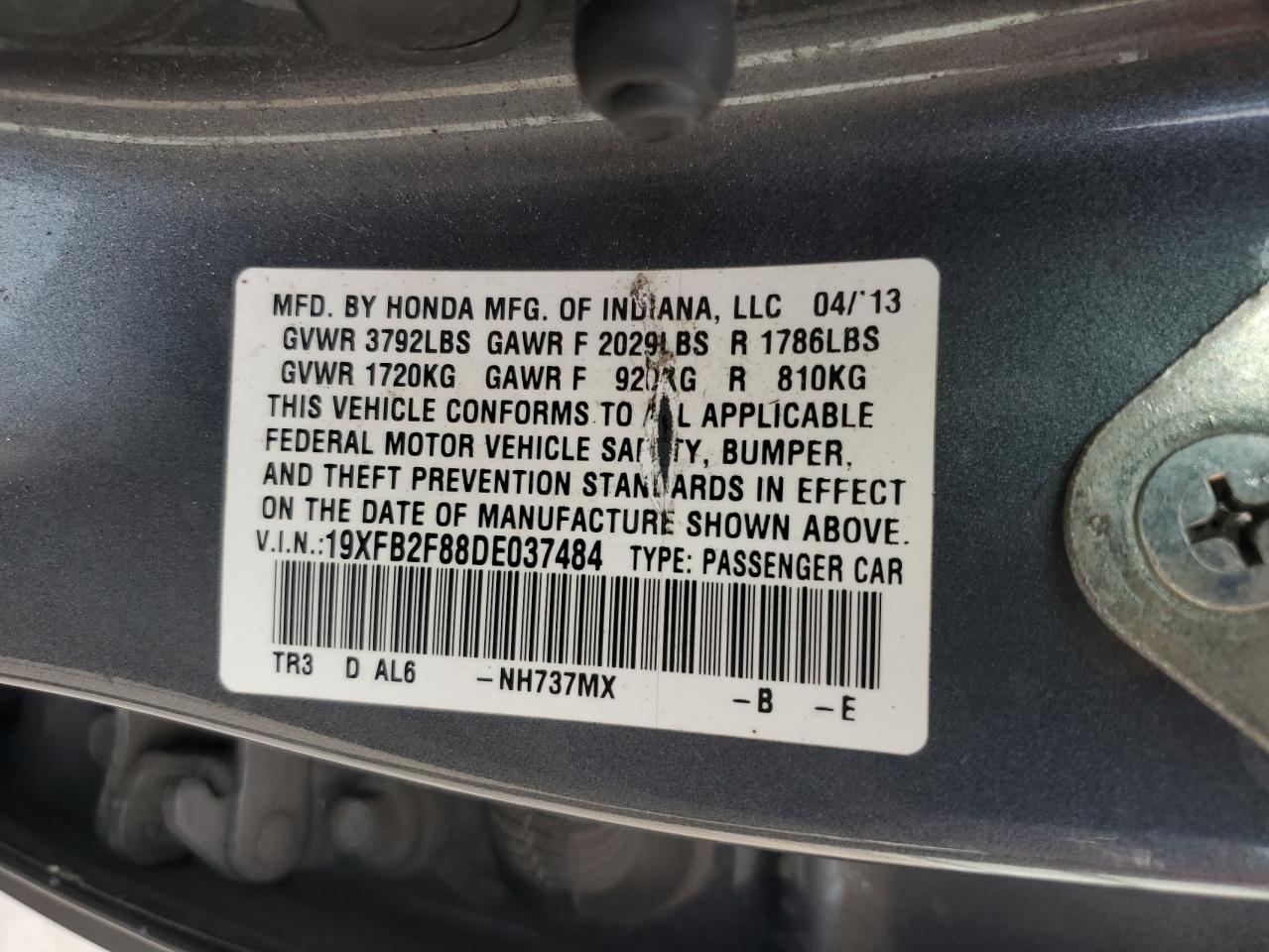 2013 Honda Civic - Image 12