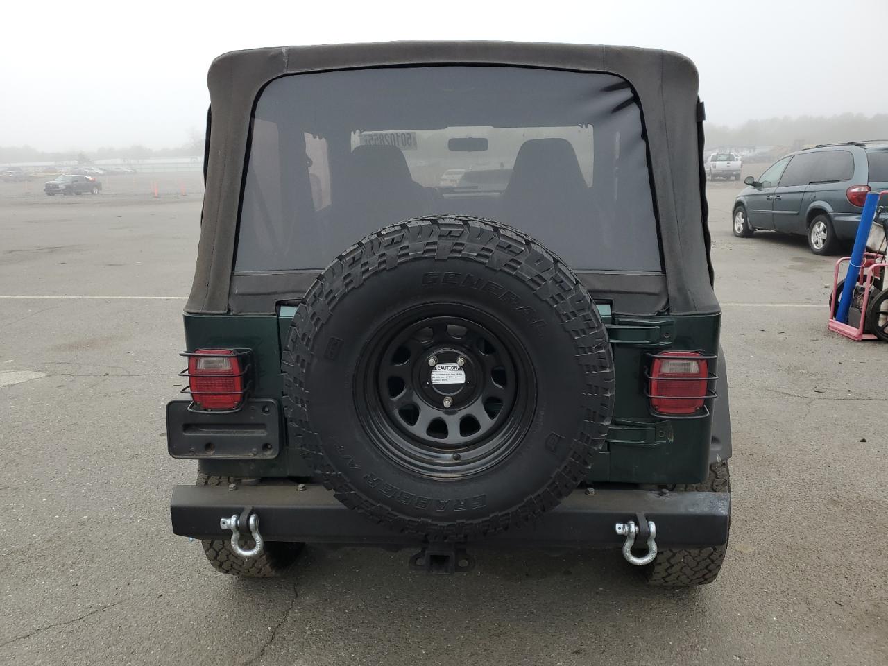 1999 Jeep Wrangler / Tj Sport VIN: 1J4FY19SXXP427968 Lot: 50102855