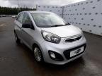 2012 KIA PICANTO 1 for sale at Copart WHITBURN