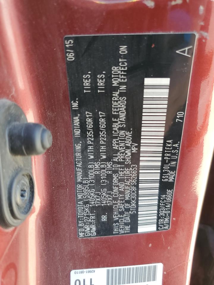 2015 Toyota Sienna - Image 13