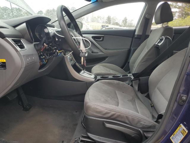  HYUNDAI ELANTRA 2012 Granatowy
